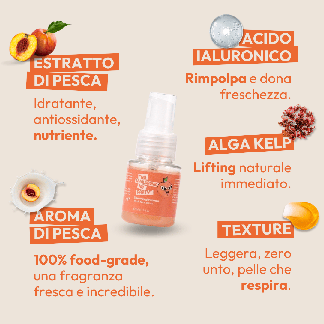 Siero viso giovinezza