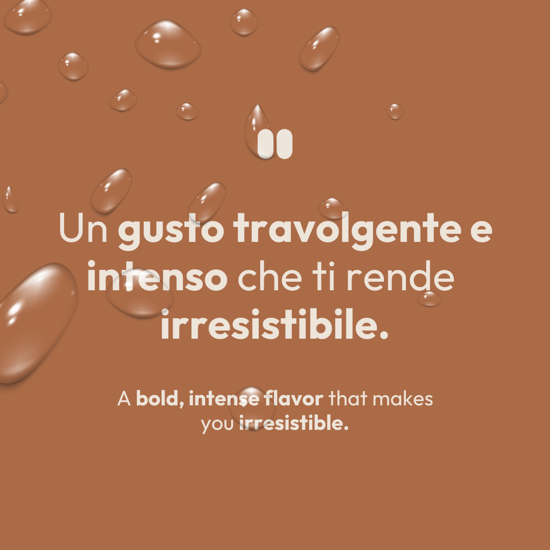 Acqua profumata cioccolato intenso