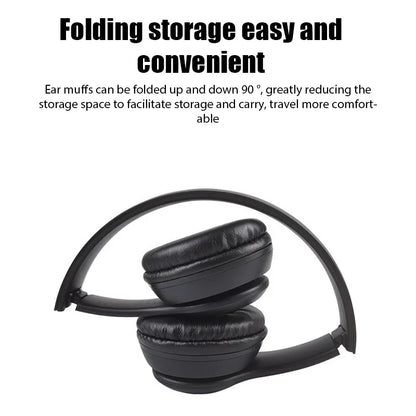 NNEOBA Wireless Bluetooth over-ear headset Black