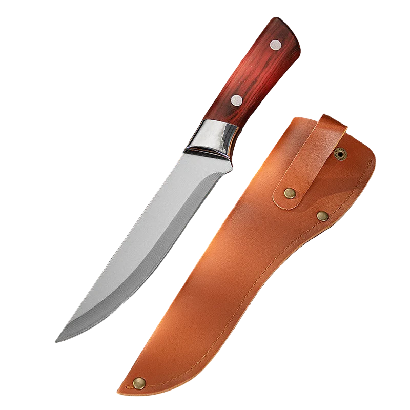 NNEOBA Meat Vegetable Cutting Knife Brown-0